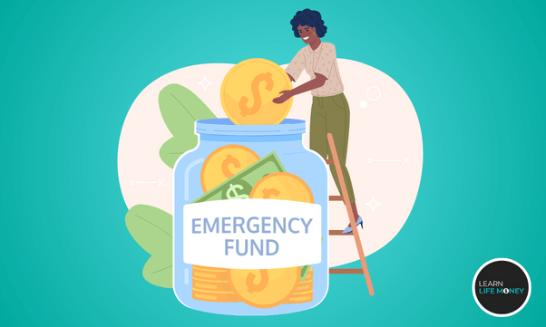 A financially stable millennial saving emergency funds.