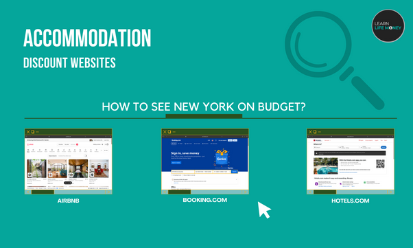Accommodation discount websites to see New York on a Budget